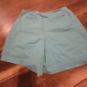 Vintage high waisted skort - LizSport Size 12 Turquoise